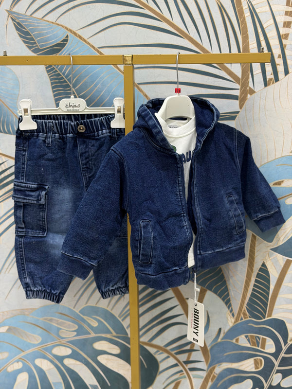 Coordinato denim boy