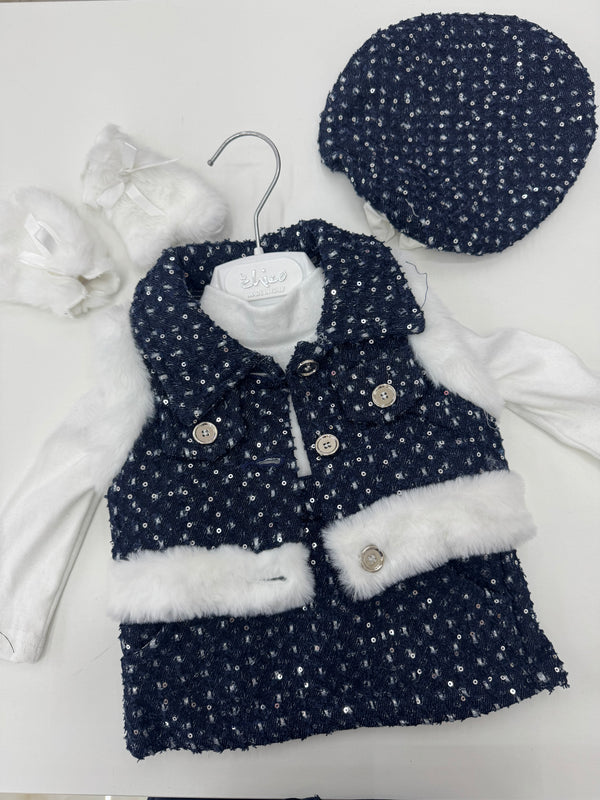 Coordinato glitter luna