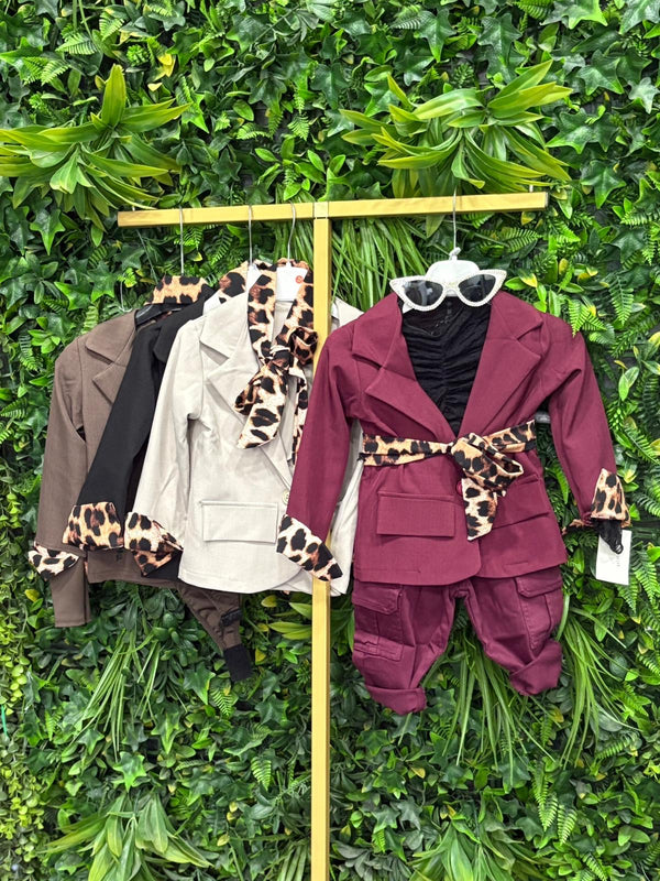 Giacca animalier baby