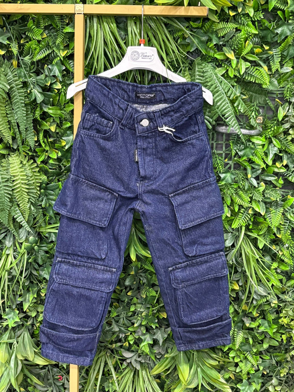 Jeans cargo boy