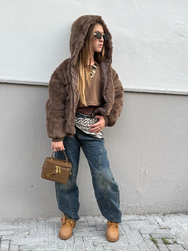 Bomber pelliccia