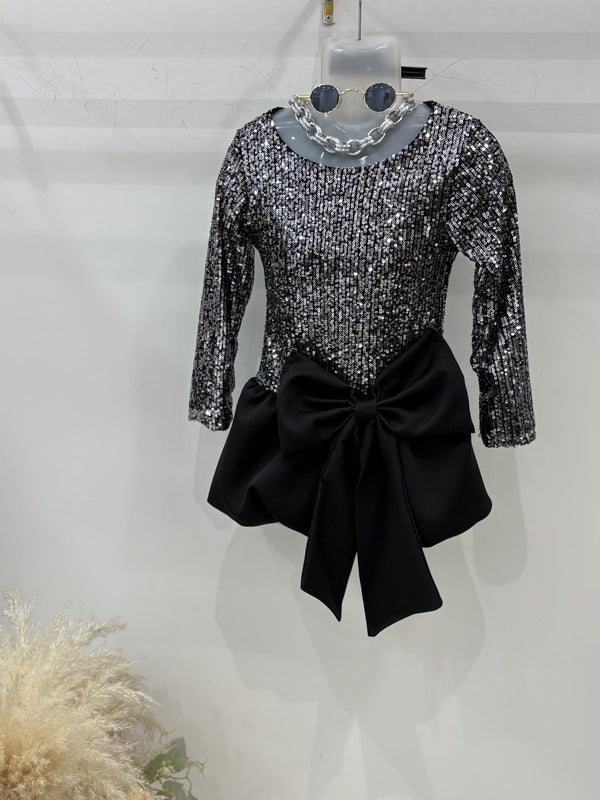 Vestitino paillettes duo