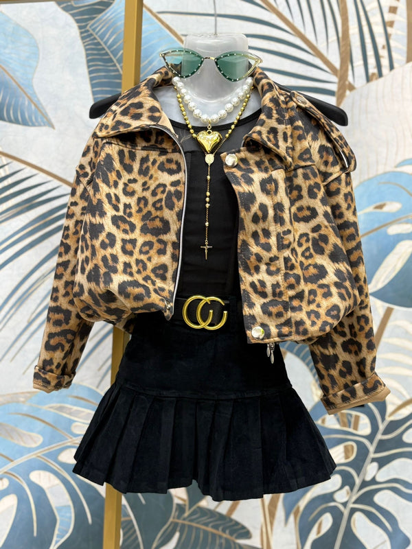 Giubbino animalier