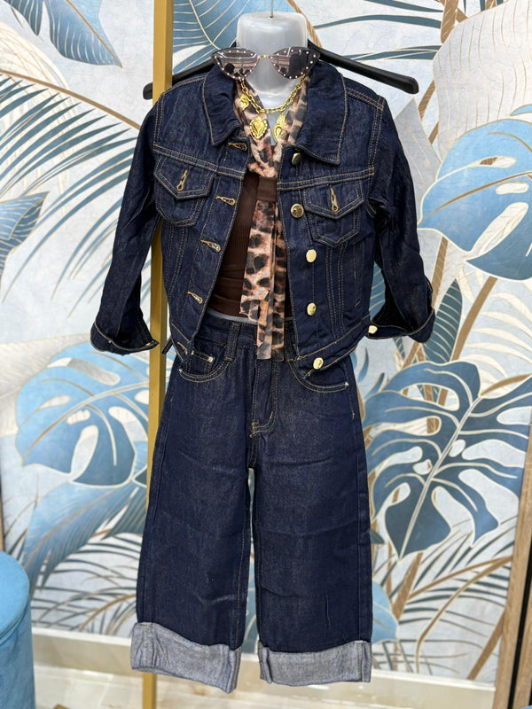Coordinato Denim botton