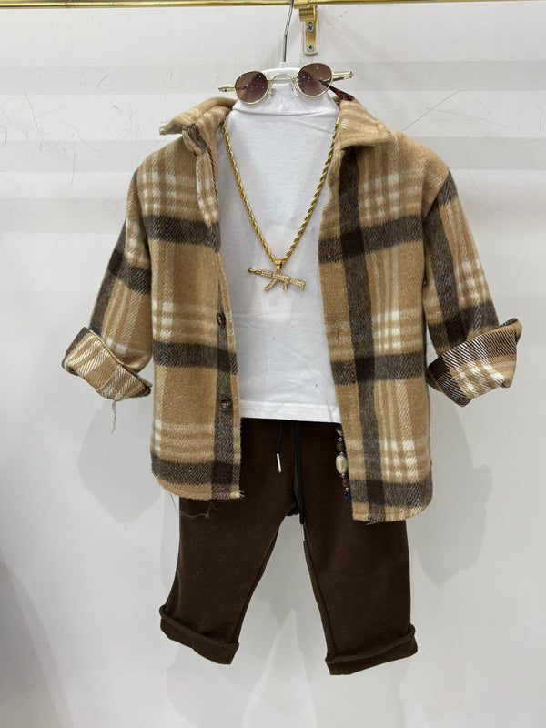 Camicia boy flanella