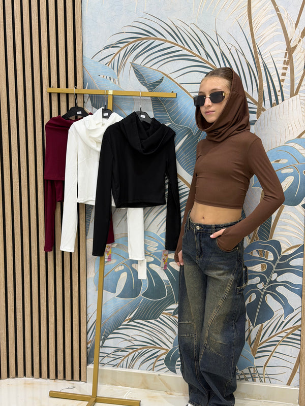 Maglia kim crop