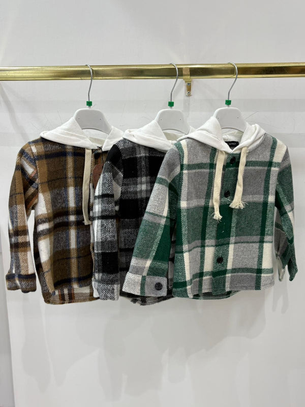 camicia quadri cappello