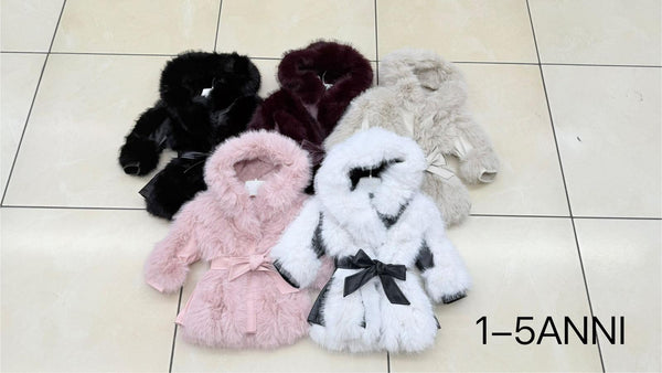 Pelliccia laccio baby