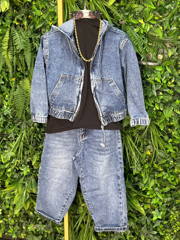 Coordinato denim scott