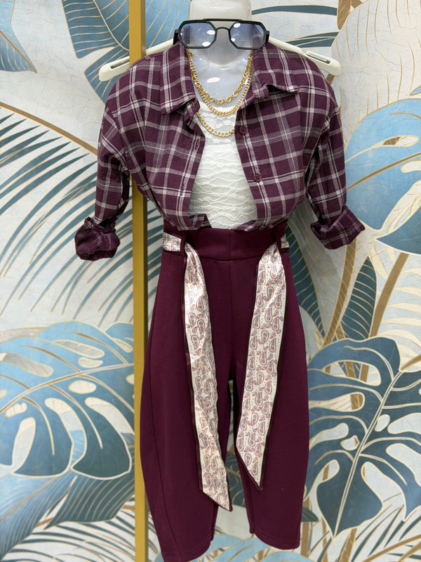 Pantalone foulard