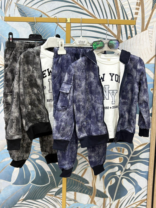 Tuta 3pezzi denim