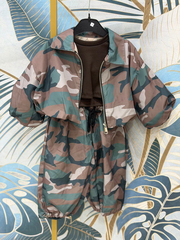 tuta militare baby