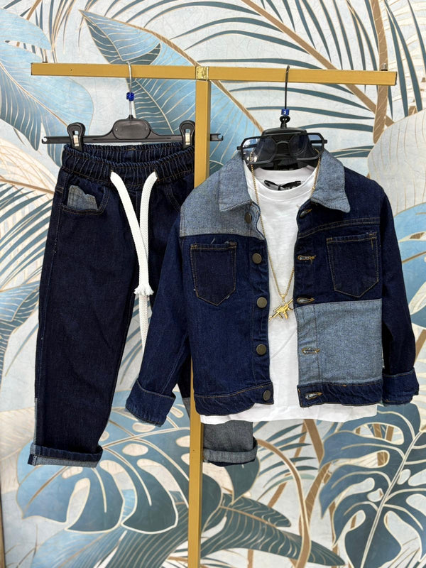 Coordinato denim scott